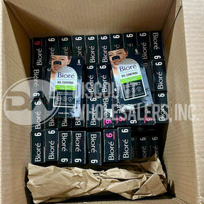 Bioré Charcoal Deep Cleansing Pore Nose Strips - 6ct (124 Pcs Lot)