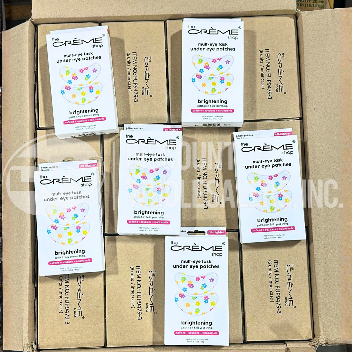 The Crème Shop All-Nighter Mult-Eye Task Brightening Under Eye Patches (72 Pcs Lot)