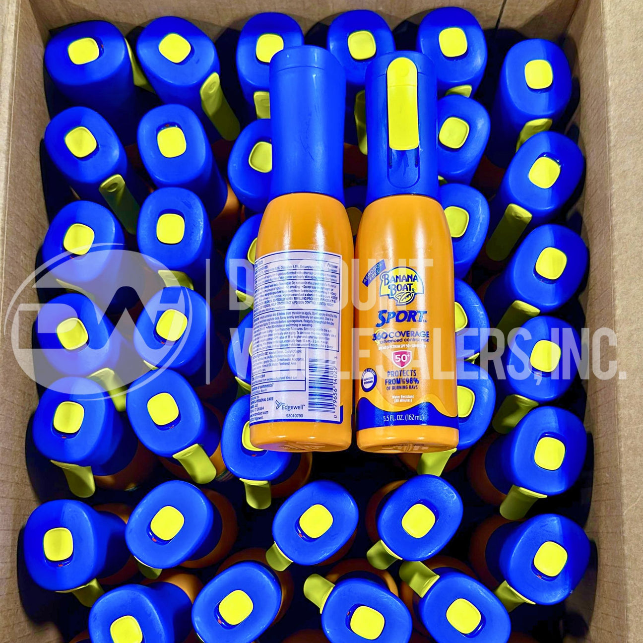 Banana Boat Sport 360 Advanced Mist Sunscreen Spray SPF 50 5.5Oz (170 Pcs Lot)