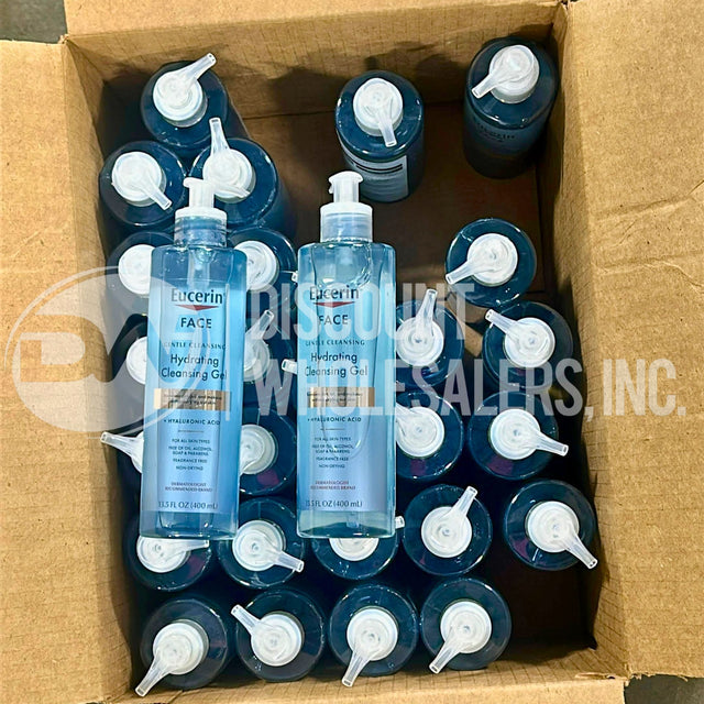 Eucerin Face Gentle Hydrating Cleansing Gel, 13.5 Fl.Oz (99 Pcs Lot)