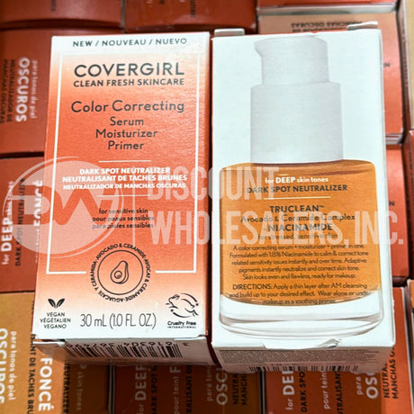 Covergirl Color Correcting Serum Moisturizer Primer 1.0 Fl Oz. (70 Pcs Lot)