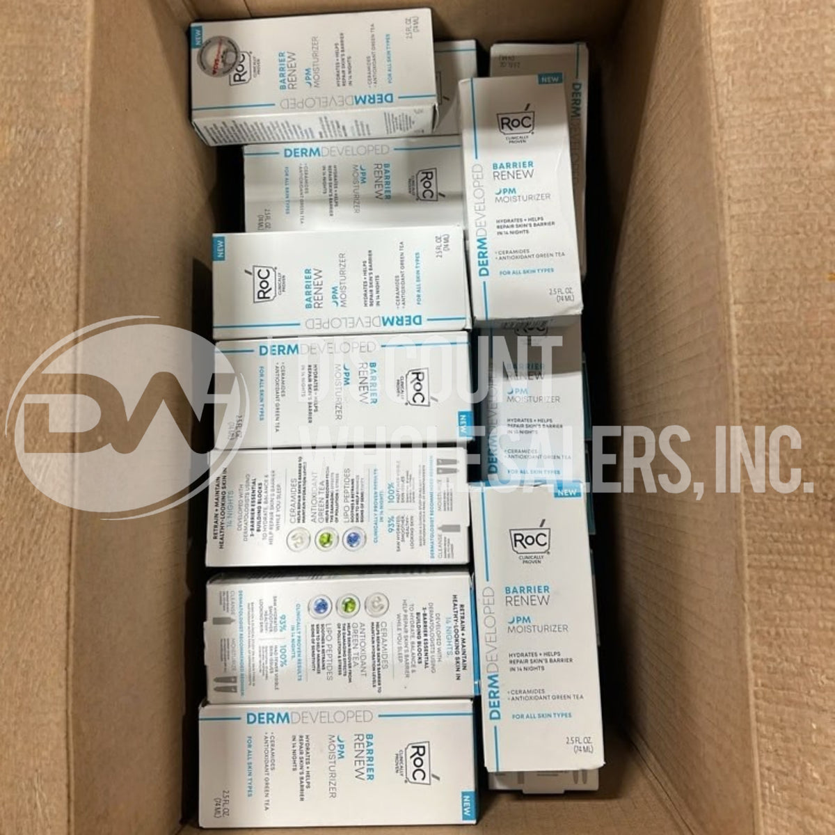 RoC Barrier Renew PM Night Moisturizer All Skin Types Ceramides Green Tea 2.5oz (100 Pcs Lot)