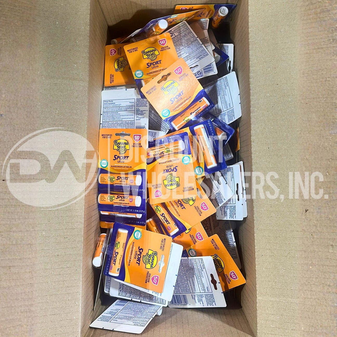 Banana Boat Sport Ultra Sunscreen Lip Balm SPF 50 - 0.15 Oz (175 Pcs Lot)