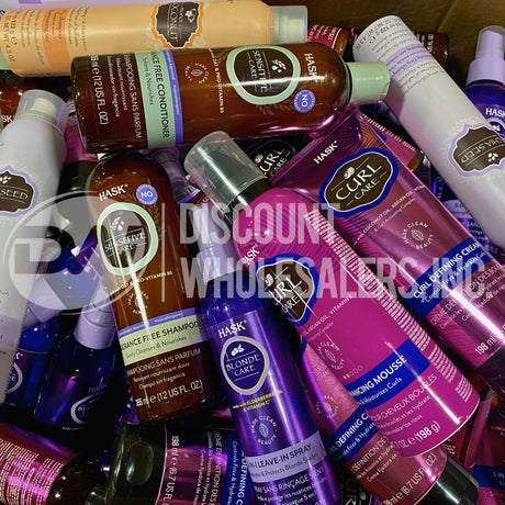Hask Assorted Shampoo, Conditioner, Sprays and More (50 Pcs Lot)