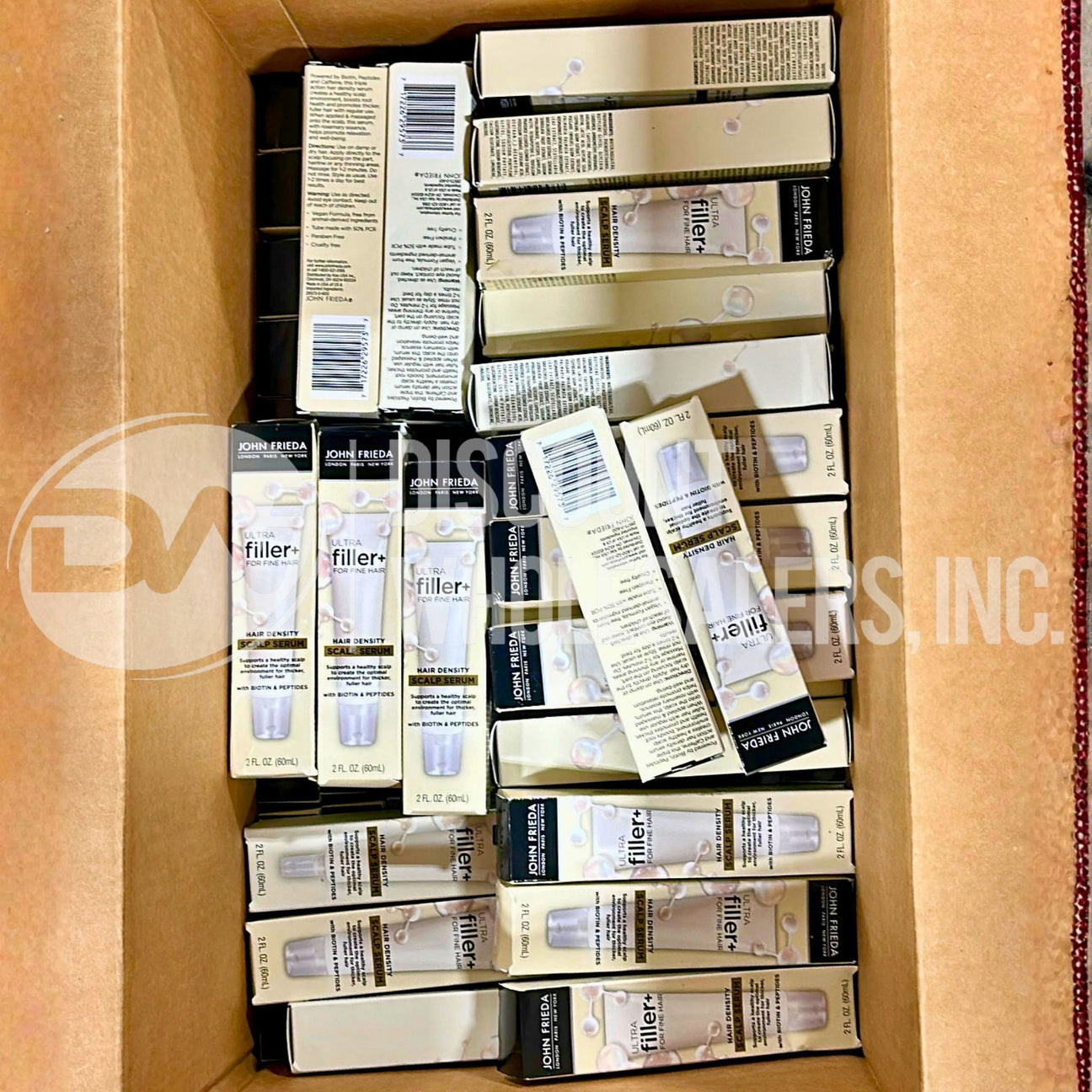 John Frieda Ultrafiller+ Hair Density Scalp Serum for Fine Hair, Volumizing Hair 2 FL (108 Pcs Lot)