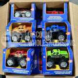 Licensed Vehicles Big Wheel Monster Trucks Assorted (78 Pcs Lot)