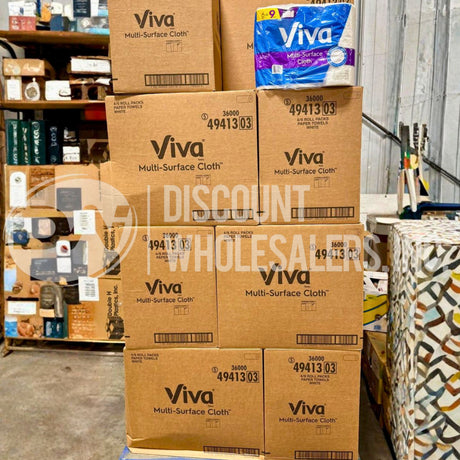 Viva Multi-Surface Cloth 6 Rolls (80 Pcs Per Pallet)