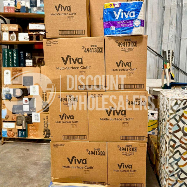 Viva Multi-Surface Cloth 6 Rolls (80 Pcs Per Pallet)