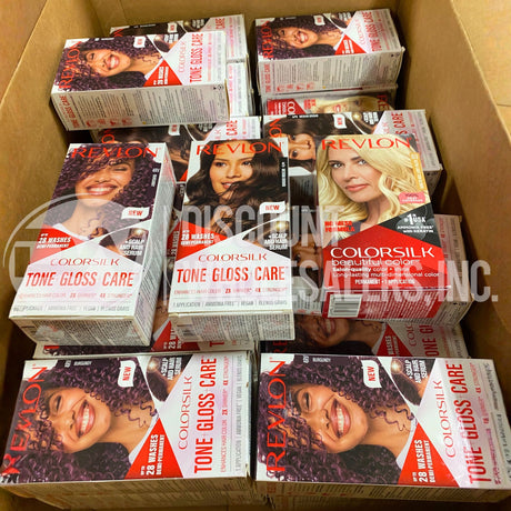 Revlon Colorsilk Tone+Gloss+Care Assorted Colors (50 Pcs Lot)