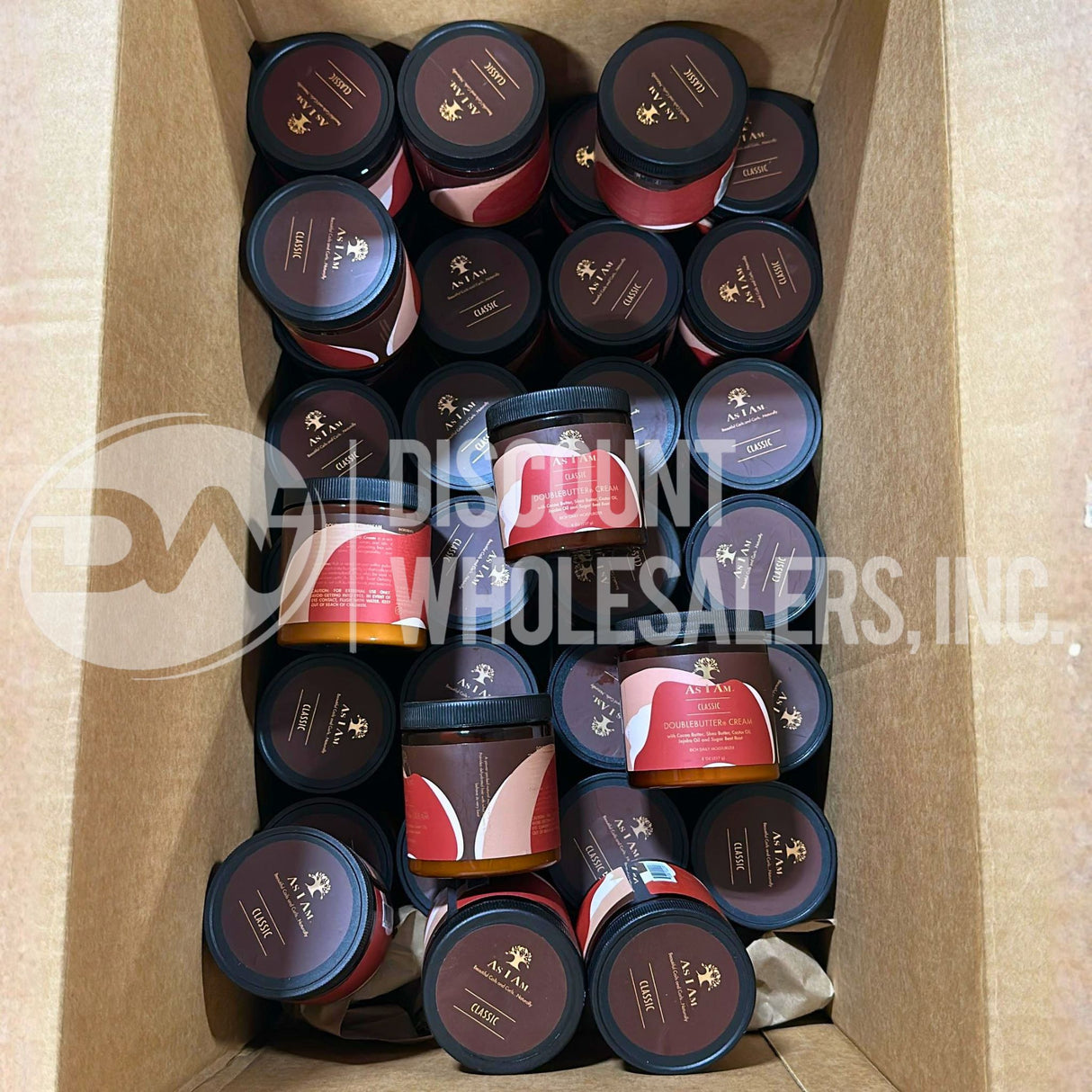 As I Am Classic Doublebutter Cream - Moisturizes & Strengthens Hair - 8 oz (59 Pcs Lot)