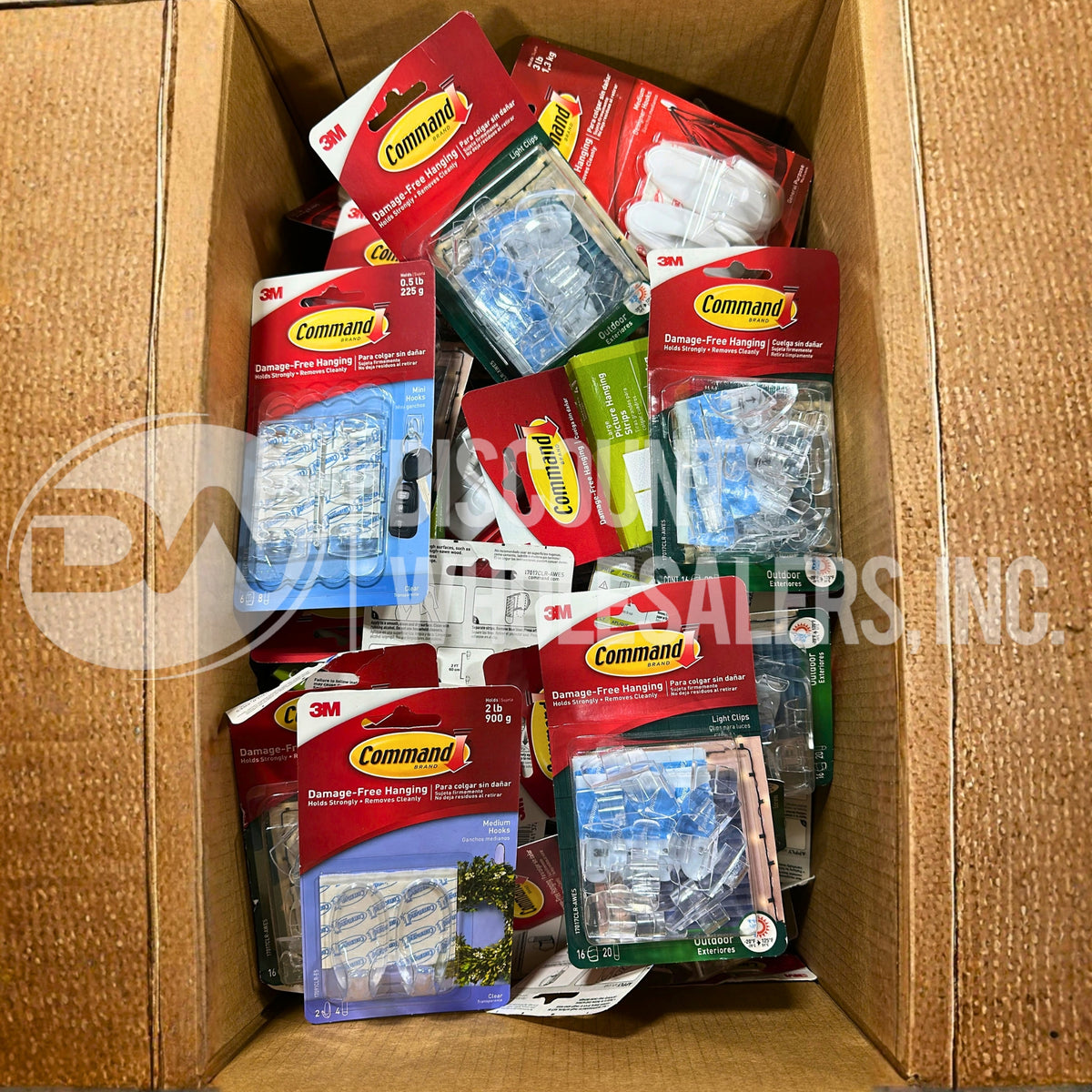 Command Assorted Different Styles (95 Pcs Lot)
