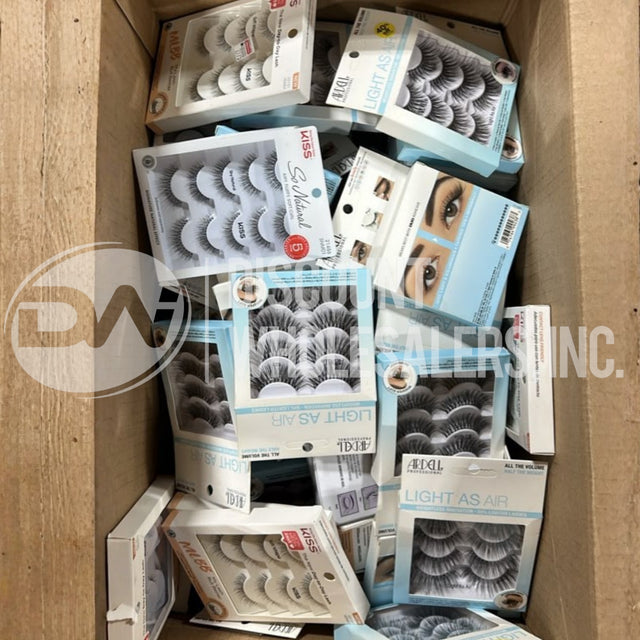 Kiss Mlbb And Ardell Light As Air Lashes Mix (100 Pcs Lot)