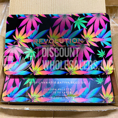 Revolution Makeup Eyeshadow Chilled With Cannabis Sativa Seed Oil (72 Pcs Lot)