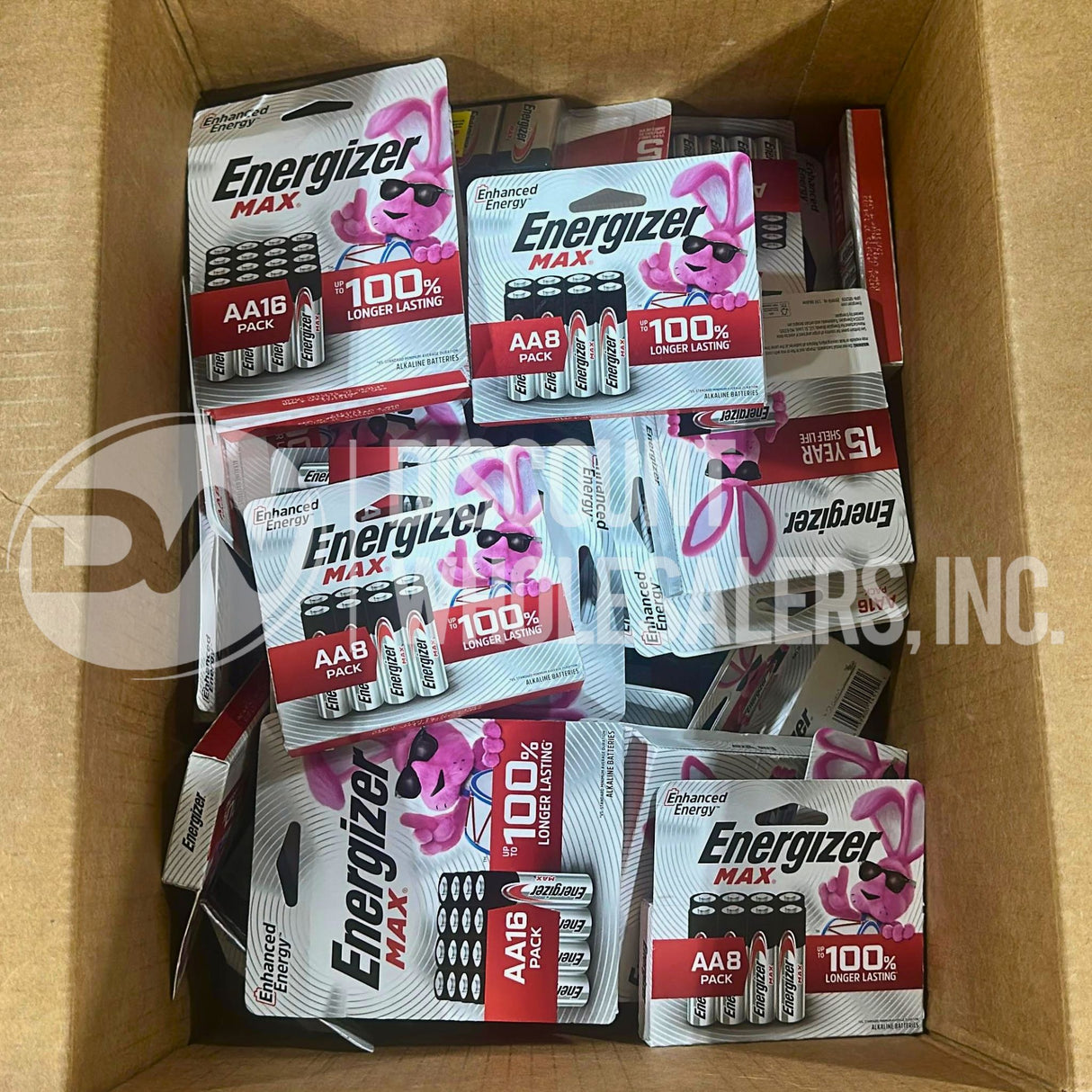 Energizer Assorted Different Sizes (120 Pcs Lot)