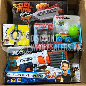 Toy Mix Nerf, Funko Minis, Minions Ball, Fisher-Price And More (50 Pcs Lot)