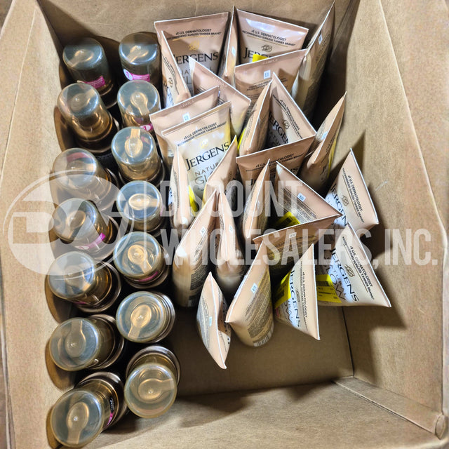 Jergens Natural Glow 7.5 Oz And Instant Sun Deep Bronze 6 Fl Mix (75 Pcs Lot)