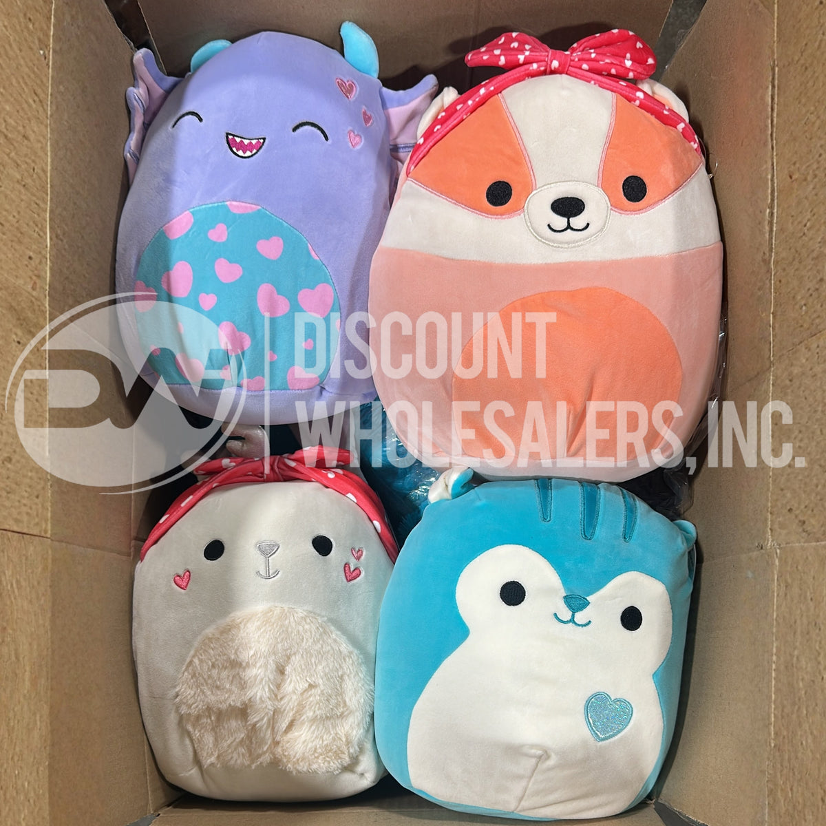 Squishmallows Assorted (60 Pcs lot)