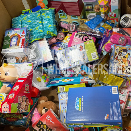 Assorted Toys Wholesale Liquidation (100 Pcs Per Pallet)