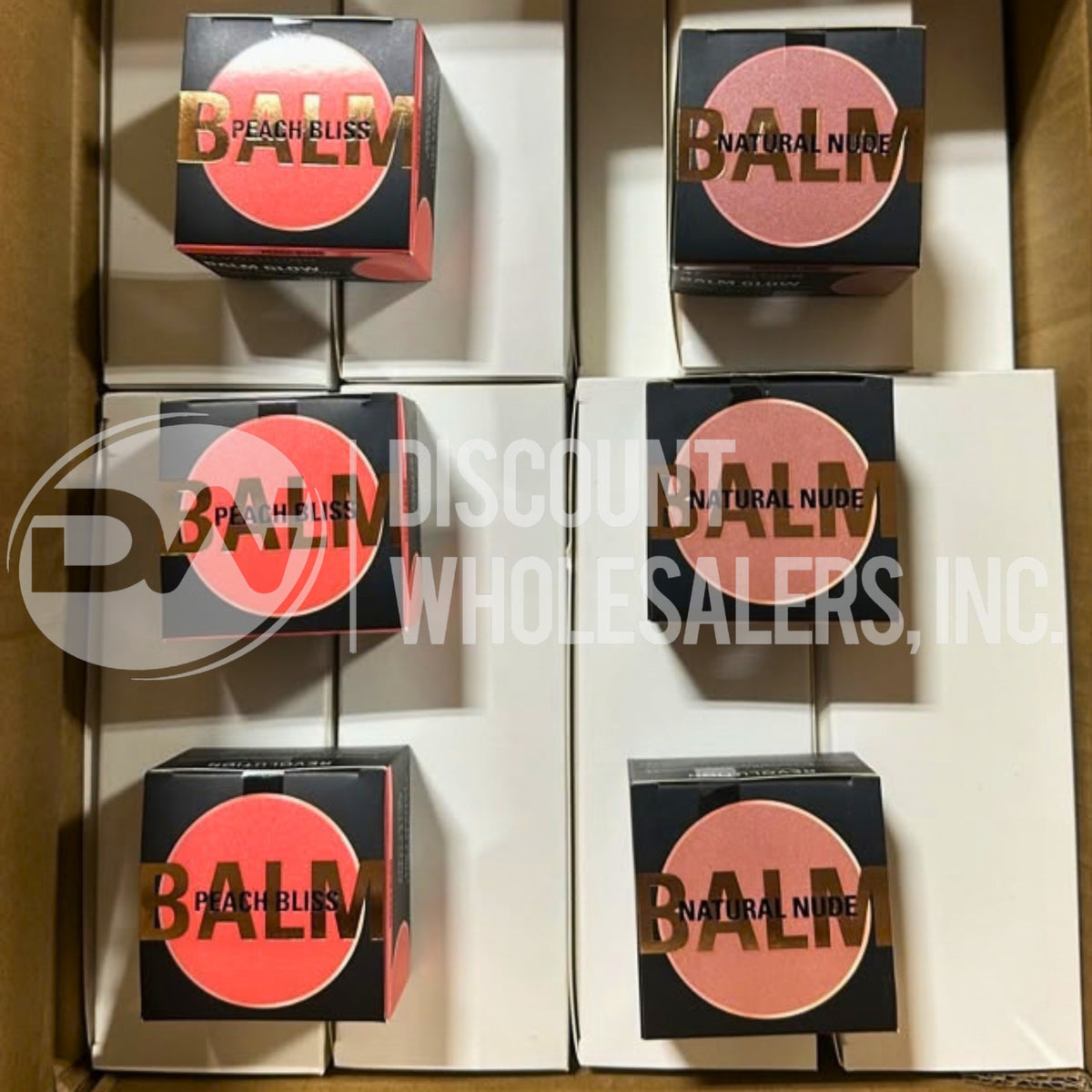 Revolution Balm Glow Multi-Use Luminous Balm, Natural Nude and Peach Bliss Mix 1.12 oz (150 Pcs Lot)