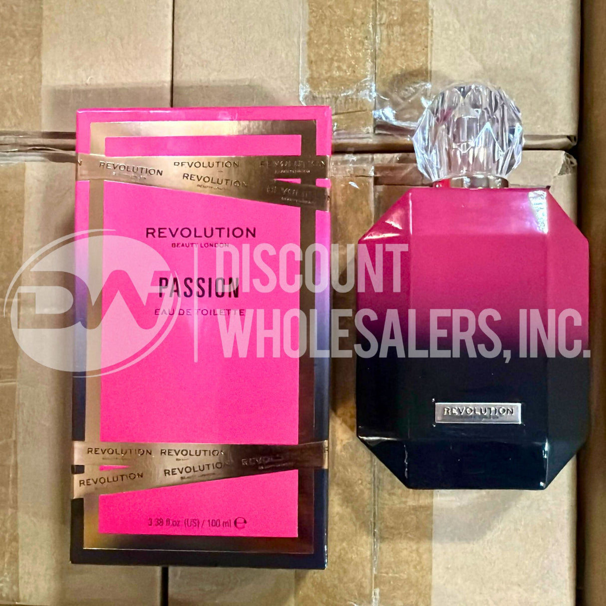 Revolution Passion EDT Eau de Toilette 100ml (48 Pcs Lot)