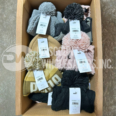 Puma Knit Cuffed Hats Mix Unisex (50 Pcs Lot)
