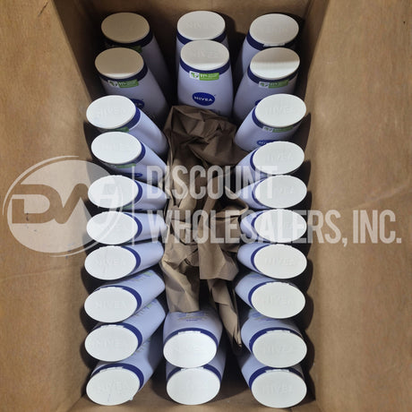 NIVEA Gel de Baño Coco y Leche de Almendra con Suero Nutritivo, 20 Fl Oz (Lote de 100 Pzas)