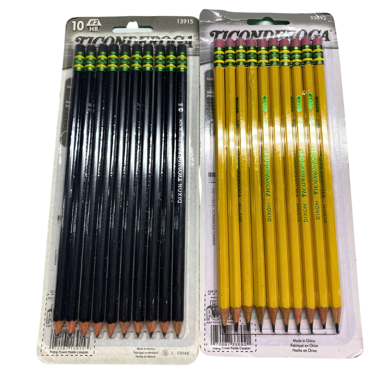 Ticonderoga The World's Best Pencil Sharpened 10 #2 HB Pencil