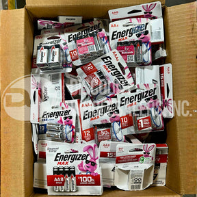 Energizer Assorted Different Sizes (380 Pcs Lot)