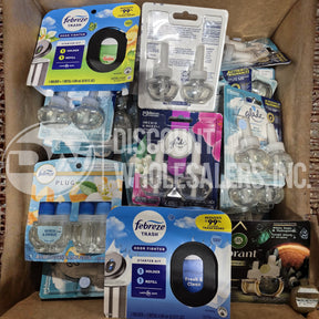 Febreze, Glade Air Wick Plug-In Air Freshener Refills And More Mix Different Sizes (95 Pcs Lot)