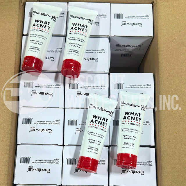 The Crème Shop What Acne? Daily Moisturizer 160 ml 5.41 fl.oz (72 Pcs Lot)