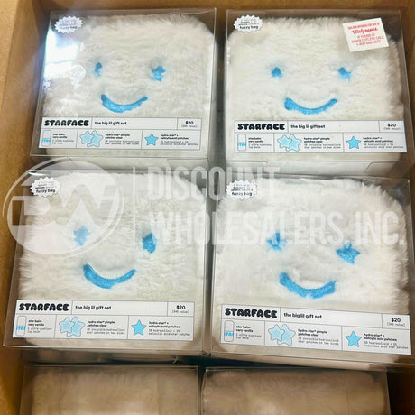 Starface Big Lil White Gift Set - Hydro-Star Pimple Patches Clear and Blue (81 Pcs Lot)