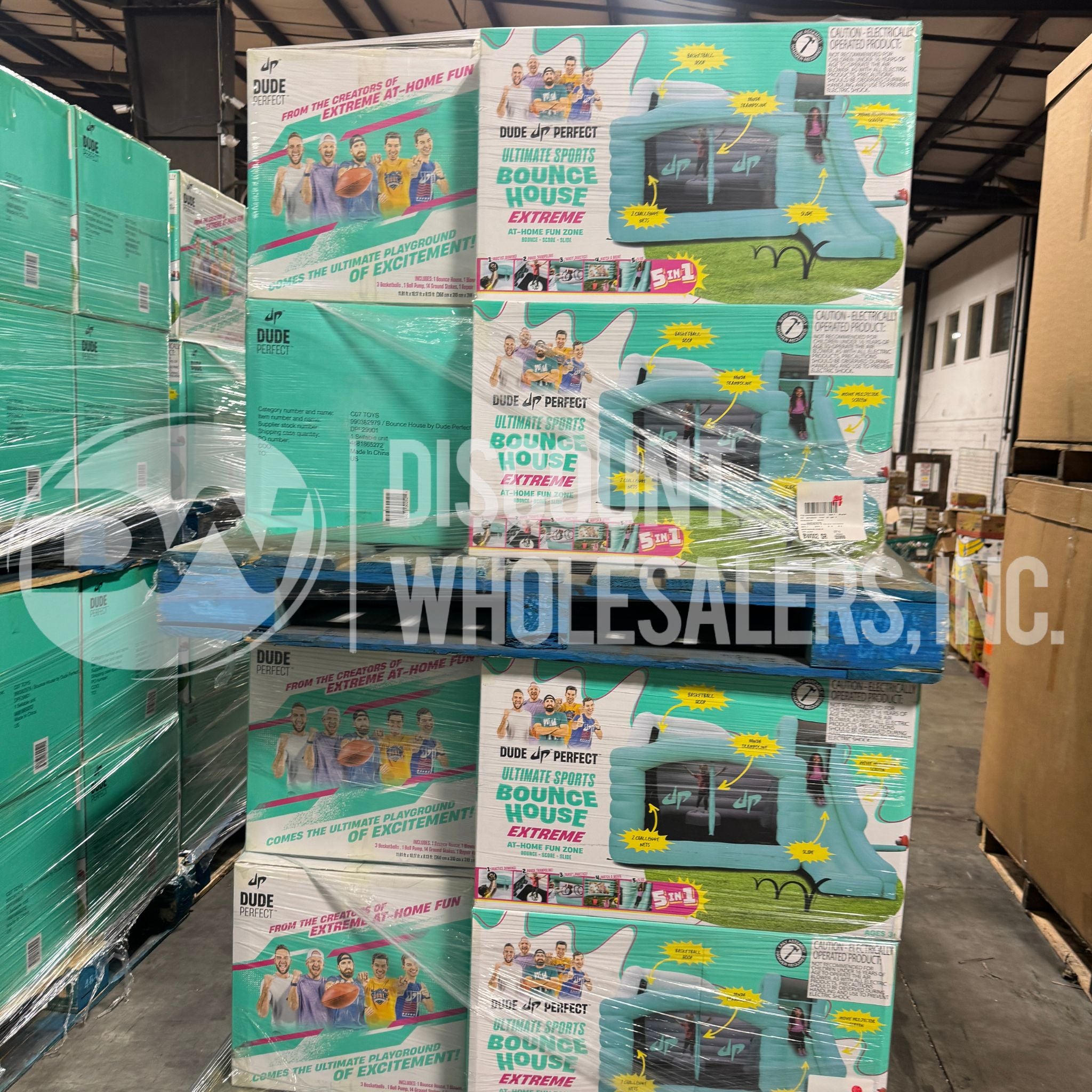 Dude Perfect Bounce House (24 Pallets/Truck)