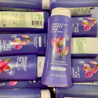 Thumbnail for Fresh-Cut Sweet Pea Body Wash, Vitamin E & Aloe, Paraben-Free 18oz (100 Pcs Lot)