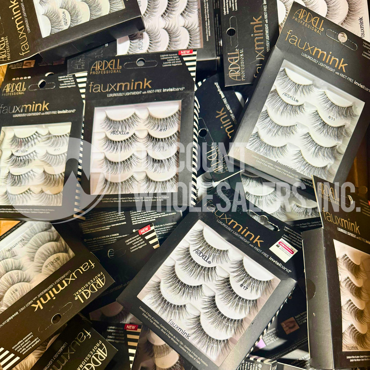 Ardell Assorted Fauxmink Lashes Mix (100 Pcs Lot)