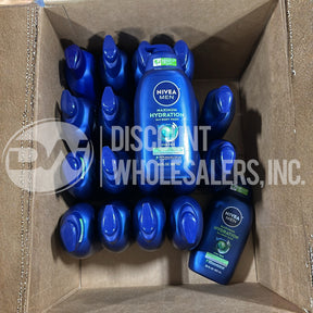 Nivea Men Maximum Hydration Body Wash for Dry Skin, Aloe 30 Fl Oz (100 Pcs Lot)