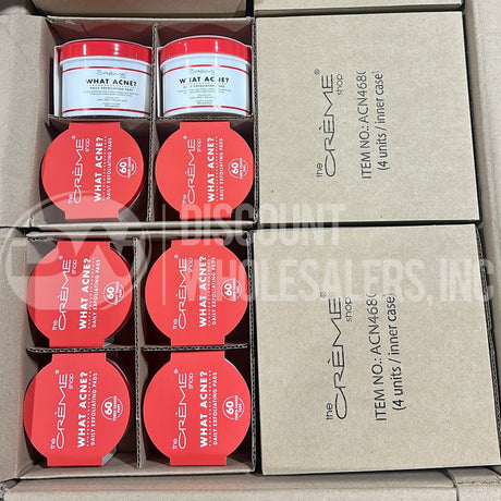 The Creme Shop What Acne Daily Exfoliating Pads 60 Patches (144 Pcs Lot)