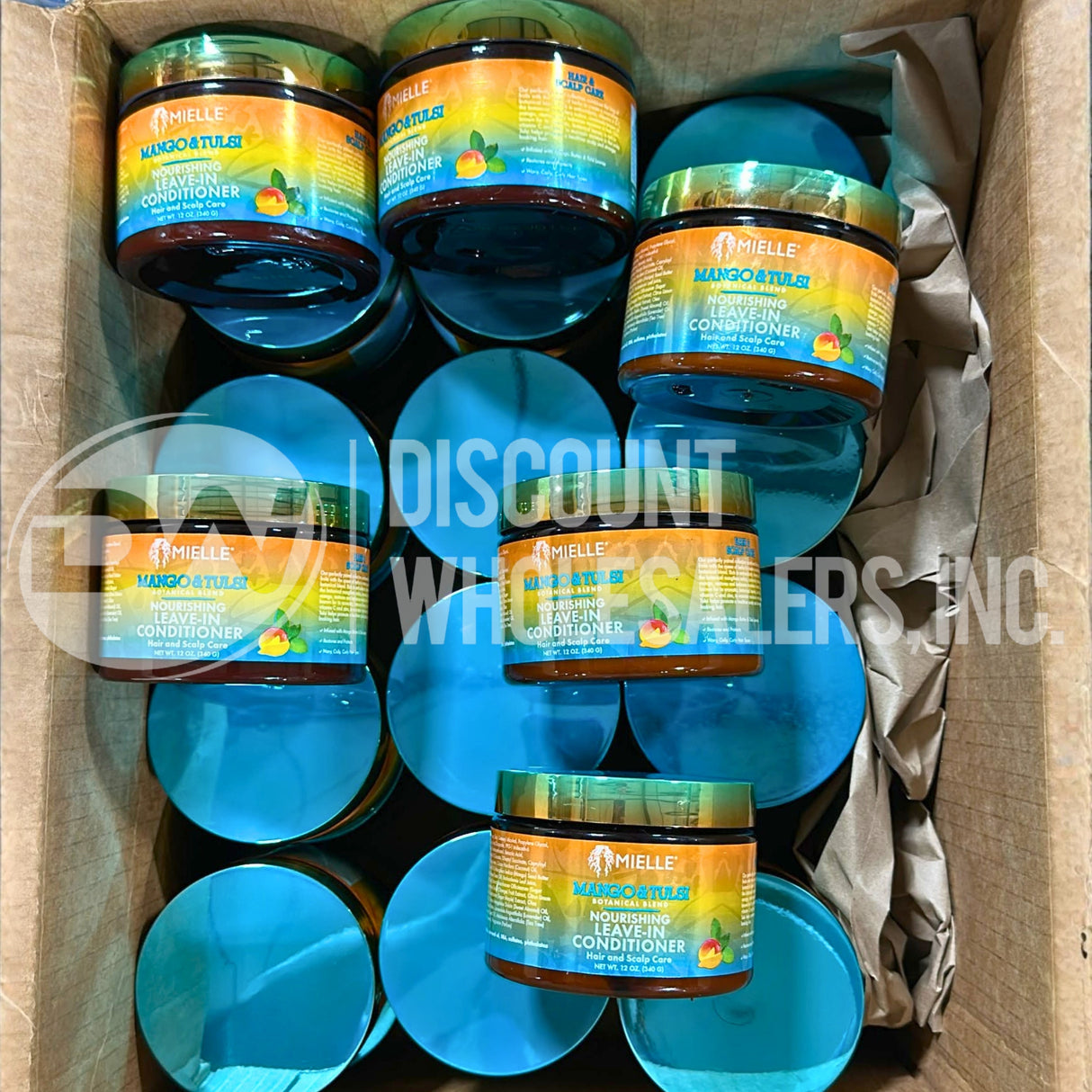 Mielle Mango & Tulsi Nourishing Leave-In Conditioner 12 Oz (60 Pcs Lot)