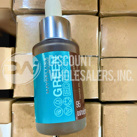 Maybelline Green Edition Superdrop Tinted Oil Natural Coverage Foundation #95 (50 Pcs Lot)