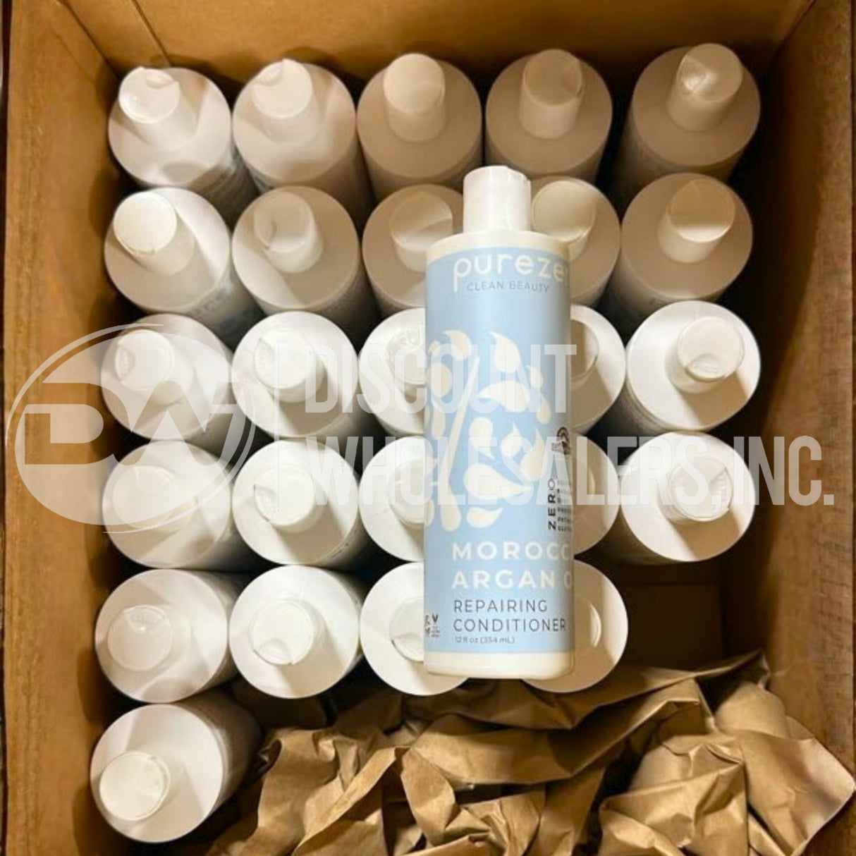 Pure Zero Moroccan Argan Oil Repairing Conditioner 12 Oz (52 Pcs Lot)