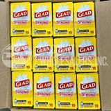 Glad Tall Kitchen Bags, Quick-Tie, 15 Bags (200 Pcs Lot)