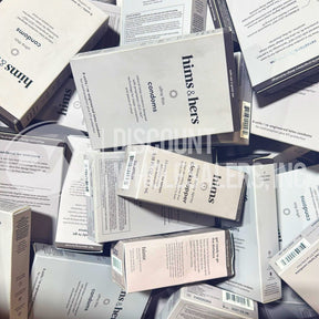 Hims & Hers Assorted Condoms and Spray Clockstopper (98 Pcs Lot)