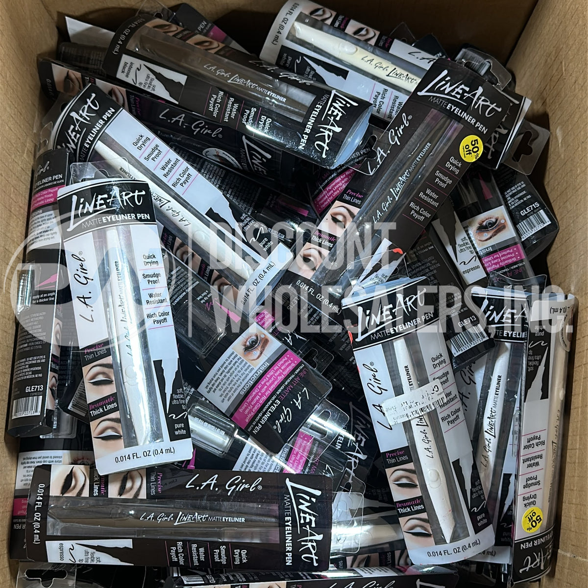 L.A. Girl Line Art Matte Eyeliner Different Shades (100 Pcs Lot)