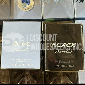 Kenneth Cole Black Cologne for Men 1.7 Fl. Oz/50 mL Spray And Blue Eau De Toilette Spray, 1.7 Oz mix (74 Pcs Lot)