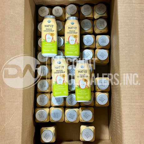 Matys Adult Mucus Cough Syrup for Adults & Children 12 Years & Up. (140 Pcs Lot)