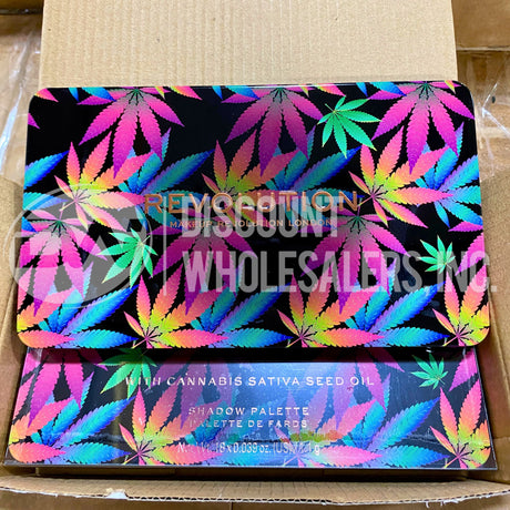 Revolution Chilled Eyeshadow Palette with Cannabis Sativa Seed Oil (36 Pcs Lot)