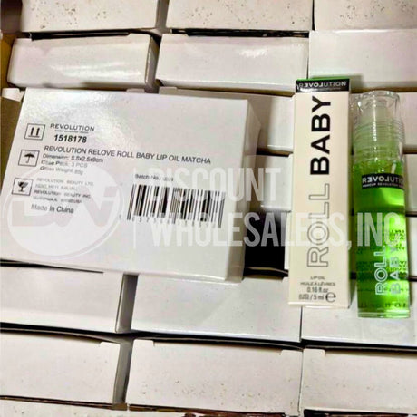 Revolution Relove Roll Baby Lip Oil Matcha (72 Pcs Lot)