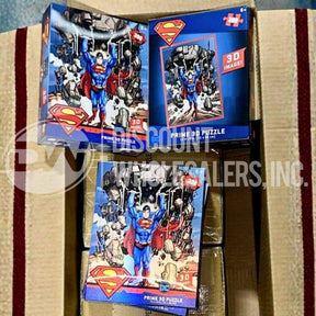 JIGSAW Super Strength DC Comics 3D Jigsaw Puzzle 300 piece Prime 3D (200 Pcs Lot)