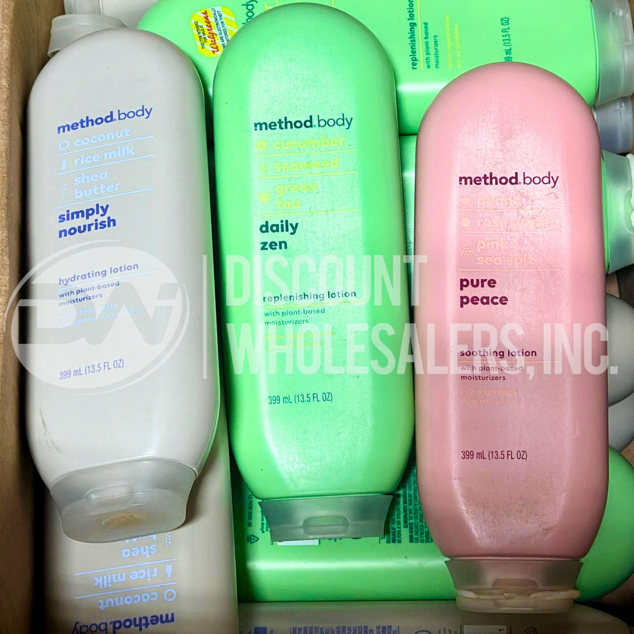 Method Assorted Body Lotions 13.5 Oz Fl (60 Pcs Lot)