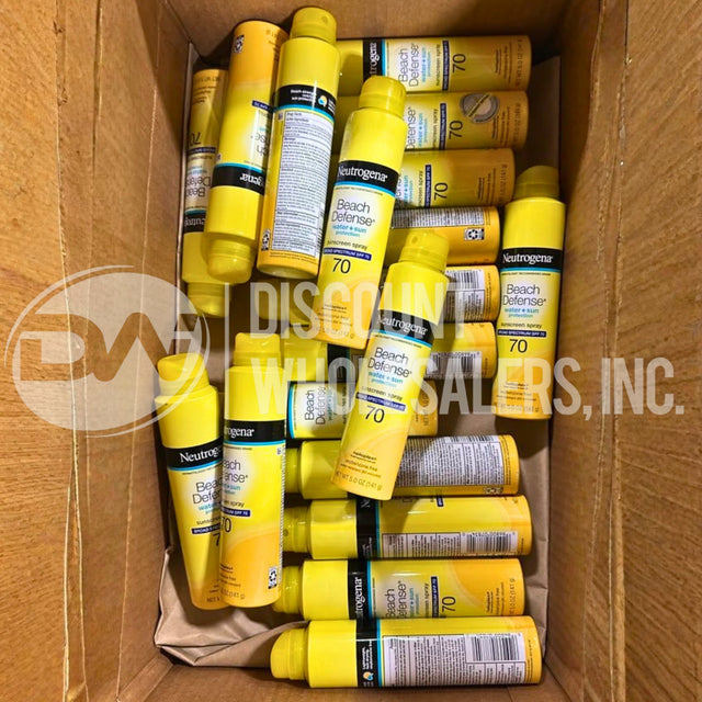 Neutrogena SPF 70 Sunscreen Spray - 6.5 fl oz (90 Pcs Lot)