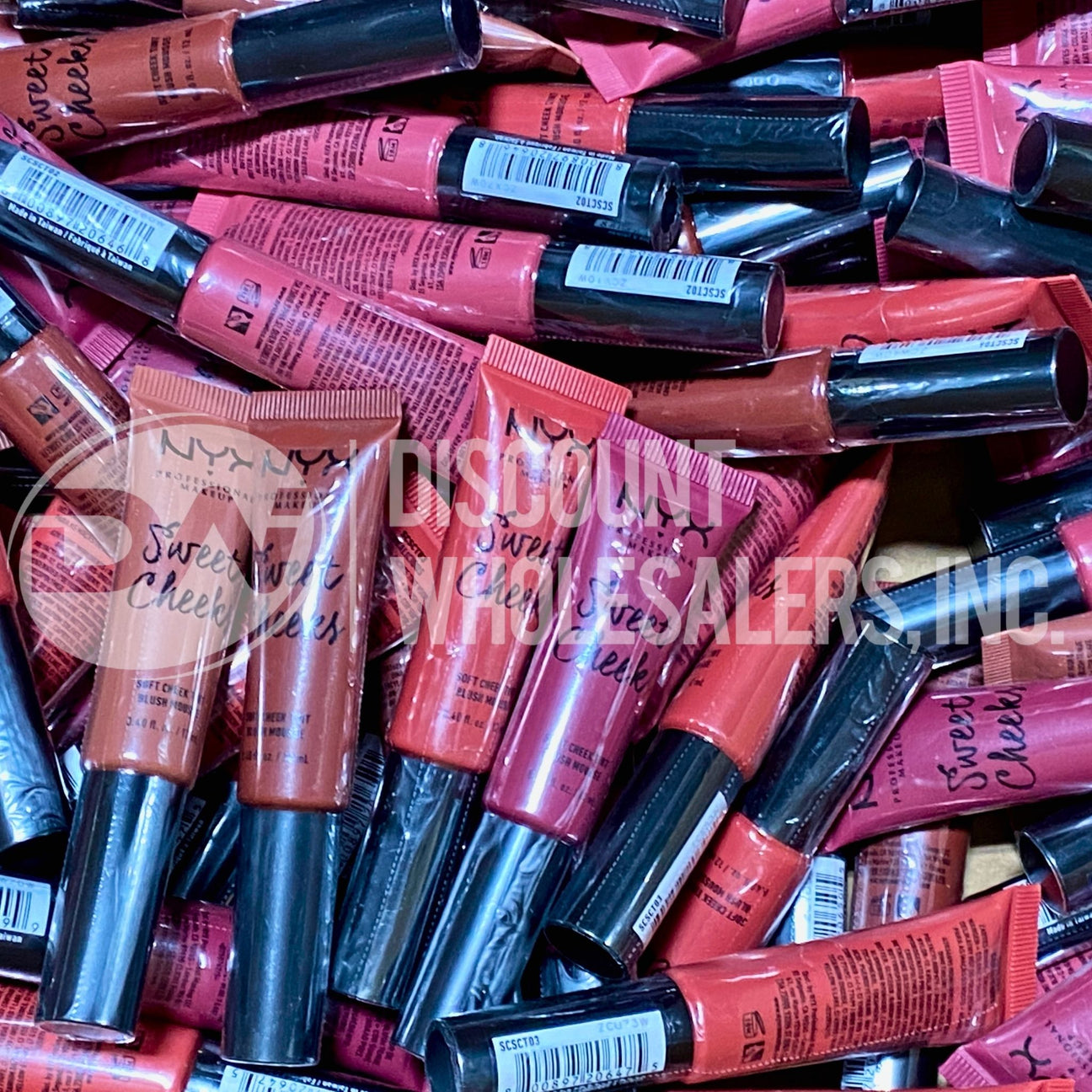 NYX Sweet Cheeks Soft Tint Blush Mousse Assorted Shades (100 Pcs Lot)